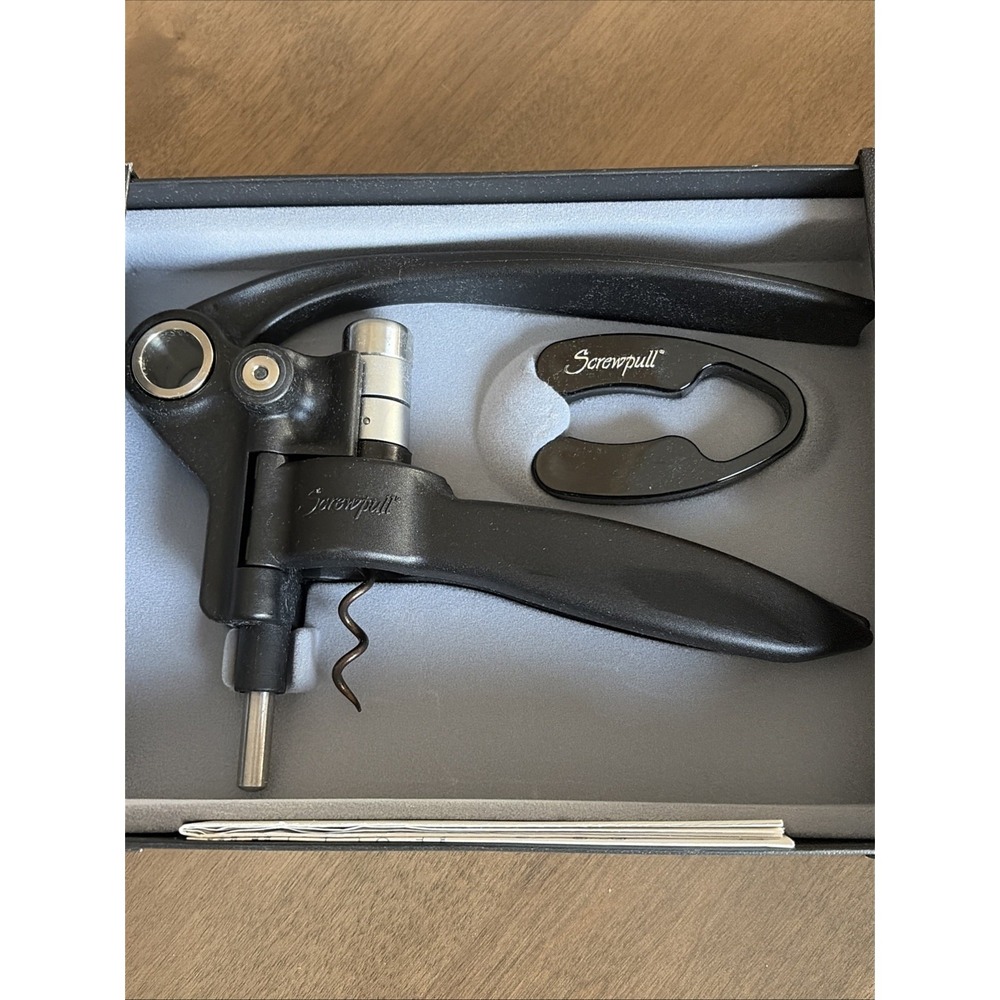 Le Creuset: LM250 Lever Model: Corkscrew + Capsule Cutter -Ex Screwpull EUC